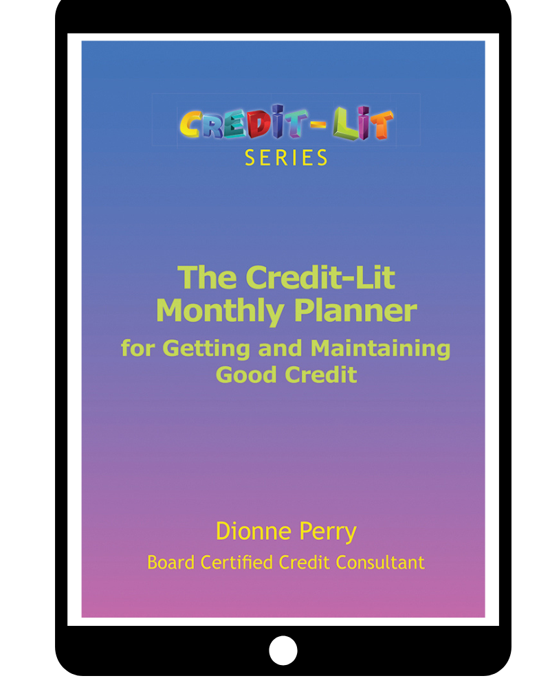 Credit-Lit Digital Monthly Planner